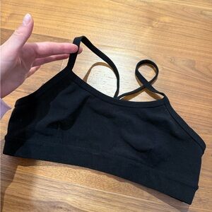 Alo Black Sports Bra size M (like new)